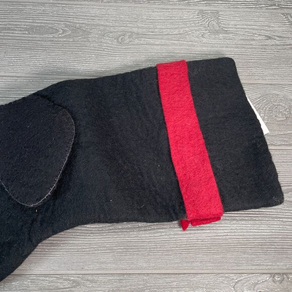 Newari Black Labrador Retriever Dog Christmas Stocking Wool Icelandic NEW & RARE - Picture 8 of 12